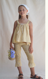 House of Paloma Zadie Pant ~ Lemon Vichy