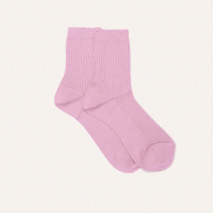 Maria La Rosa Cashmere Blend Socks ~ Pink