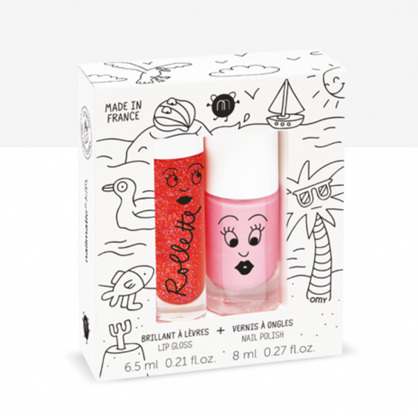 Nailmatic Holiday - Lip Gloss and Nail Polish Set