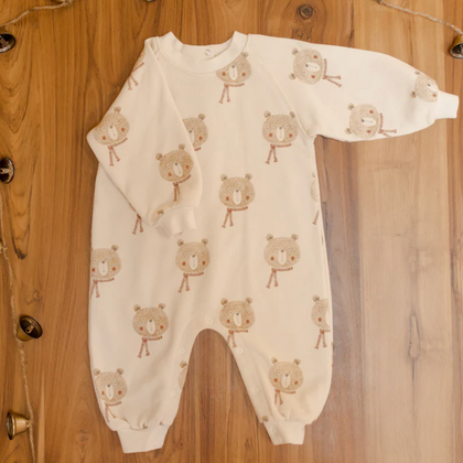 Rylee & Cru Raglan Jumpsuit ~ Bears