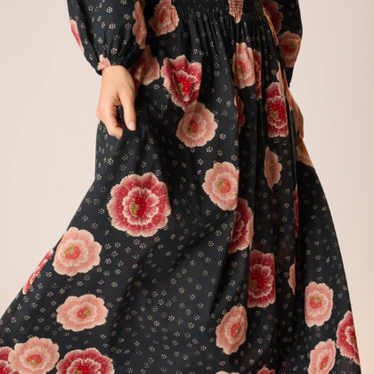 Natalie Martin Bella Skirt - Poppy Indigo