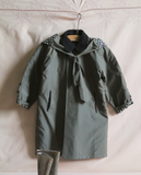 Bonjour Diary Khaki Trench Coat with Quilted Lining