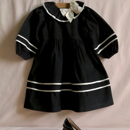 Bonjour Diary Dress ~ Black Corduroy