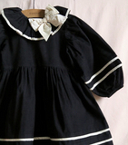 Bonjour Diary Dress ~ Black Corduroy
