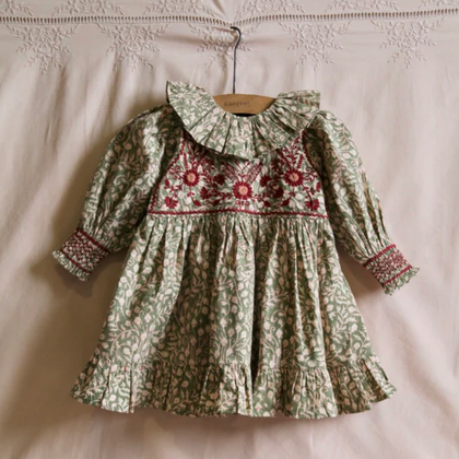 Bonjour Diary Iris Tunic ~ Leaf Print