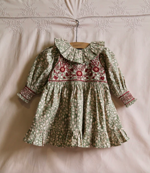Bonjour Diary Iris Tunic ~ Leaf Print