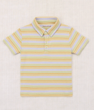 Misha & Puff Short Sleeve Polo ~ Mist Ave Spring