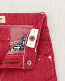 Misha & Puff Slim Flared Jean ~ Vintage Red