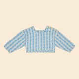 Apolina Tara Jersey Pullover - Nordic Floral Jacquard