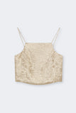 New Society ~ Saffron Woman Top Gold