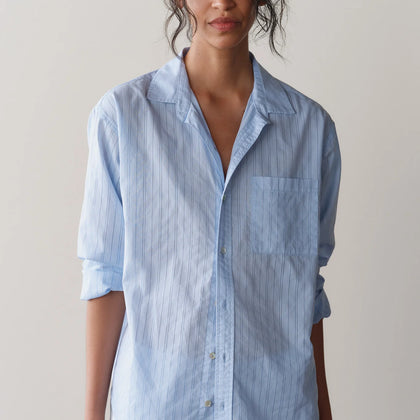 DONNI Eyelet Pop Shirt