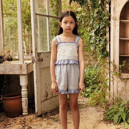 Apolina Theodora Short Set - Blue-Lilac/Lilac-Grey