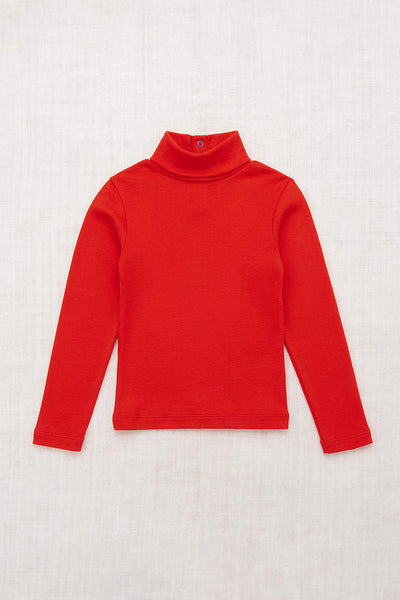 Misha & Puff Turtleneck ~ Red Flame