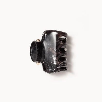 Undo 2” Hair Claw ~ Black Marble