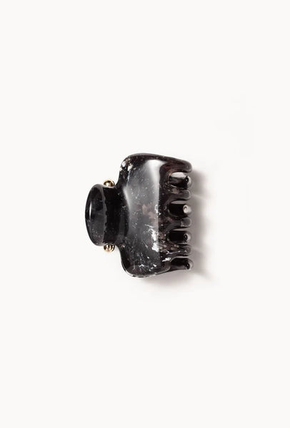 Undo 2” Hair Claw ~ Black Marble