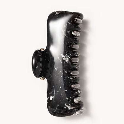 Undo 4” Hair Claw ~ Black Marble