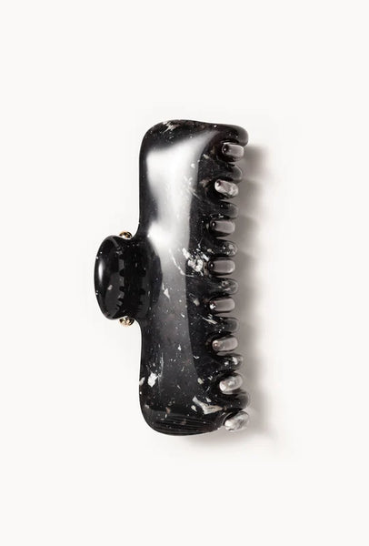 Undo 4” Hair Claw ~ Black Marble