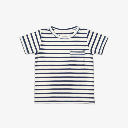 Oso & Me Willie T-Shirt ~ Navy Stripe