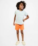 Oso & Me Willie T-Shirt ~ Dusty Blue Stripe
