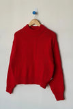 Le Bon Shoppe Zoe Cotton Sweater - Red Chilli