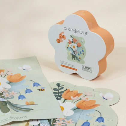 Coco Village - Early Learners Puzzle – Coco in Bloom (24 pcs)