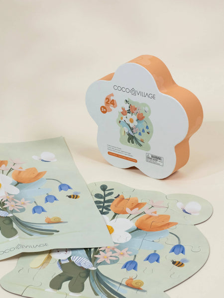 Coco Village - Early Learners Puzzle – Coco in Bloom (24 pcs)