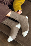 Le Bon Shoppe - Wool Waffled Socks : Oatmeal / Cream