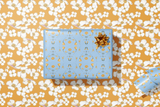 re:mused studio - California Poppy Gift Wrap Sheet-Double Sided: Roll of 3 Sheets