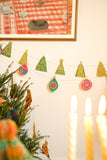 East End Press - Midcentury Trees Sewn Garland