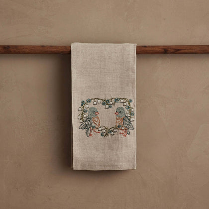 Coral & Tusk - Lily Love Birds Tea Towel