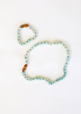 CanyonLeaf - Pure Gemstone + Amazonite || Necklace: 18"