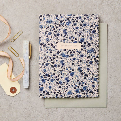 Katie Leamon - L&L Wild Aster Card Birthday Card