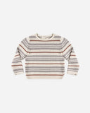 Rylee + Cru Jacques Sweater ~ Dusty Blue Stripe