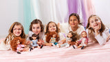 Shine on me Distribution - Las Amigas Doll - Carol with blue dress - Paola Reina
