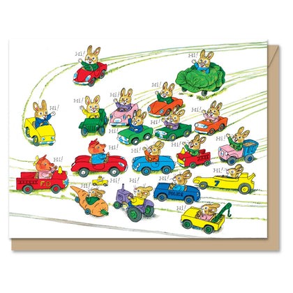 Maginating - A2/4.25" x 5.5" | Everyday Greeting Card | Rabbit Hi