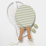 Sunnylife - Vintage Beach Paddles La Palma Sage Stripe