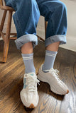 Le Bon Shoppe - Boyfriend Socks: Blue Grey