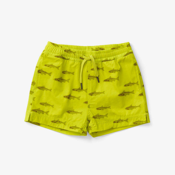 Lewis - Swim Trunks - Salmon | Chartreuse: 3T