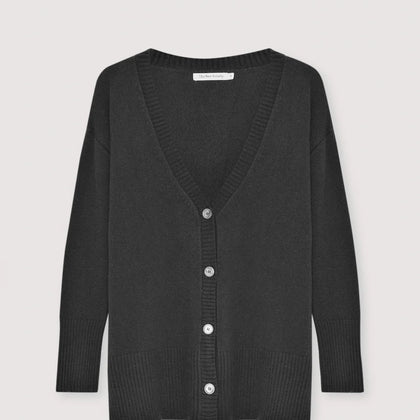 New Society Agatha Woman Cardigan ~ Mid Grey