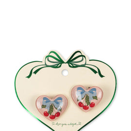 Konges 2 Pack Vilma Hair Clip ~ Amarena