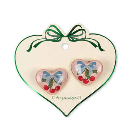 Konges 2 Pack Vilma Hair Clip ~ Amarena