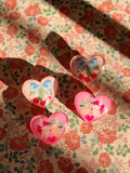 Konges 2 Pack Vilma Hair Clip ~ Amarena