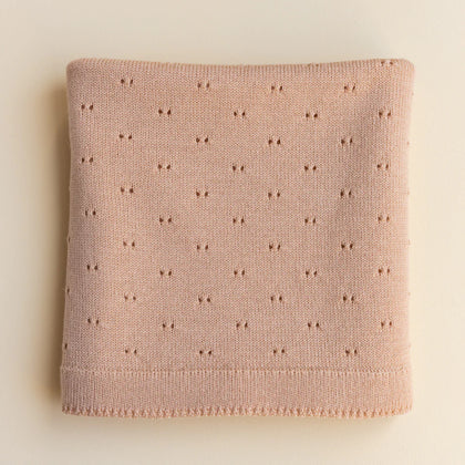 Hvid Bibi Blanket in Apricot