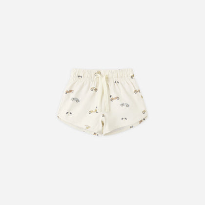 Quincy Mae Boys Swim Short ~ Race car