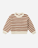 Rylee + Cru Aspen Sweater ~ Ruby Stripe