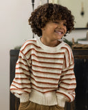 Rylee + Cru Aspen Sweater ~ Ruby Stripe