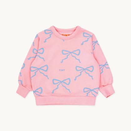 Tiny Cottons Bows Sweatshirt ~ Peach