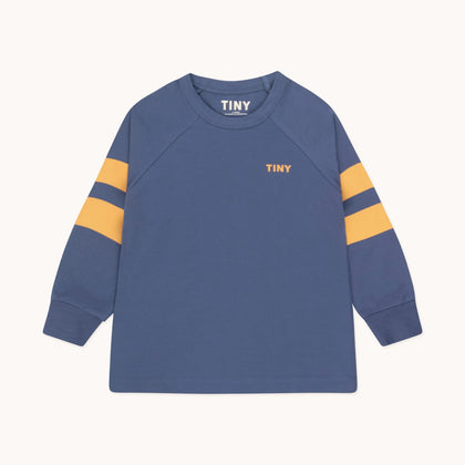 Tiny Cottons Stripes Tee ~ Light Navy