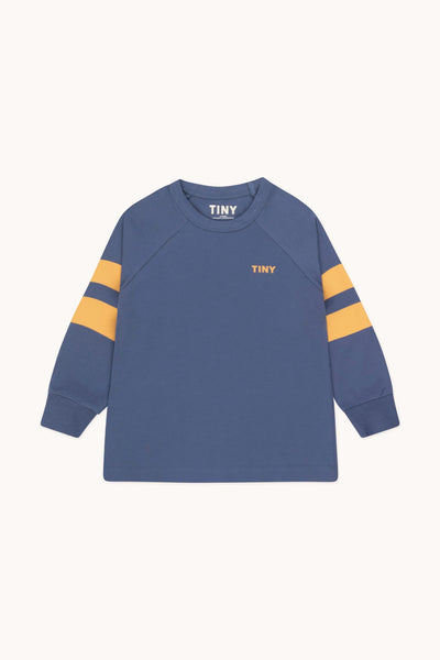 Tiny Cottons Stripes Tee ~ Light Navy