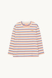 Tiny Cottons Ribs Stripes Tee ~ Light Cream